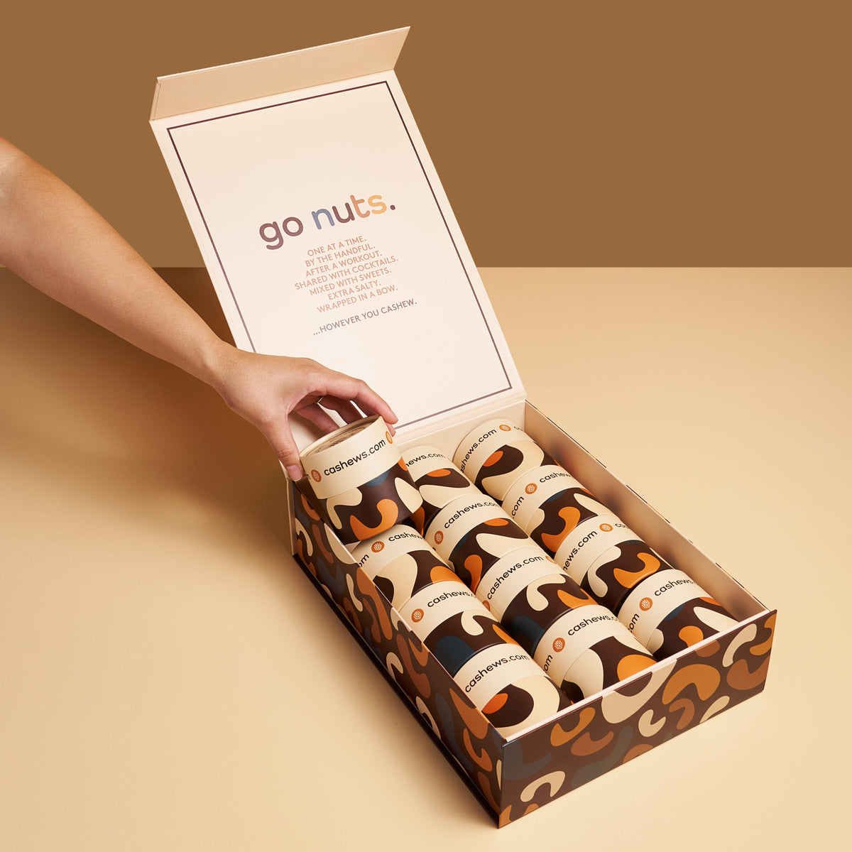 Almond Best Sellers Assortment - 12 Tube Sampler Gift Box