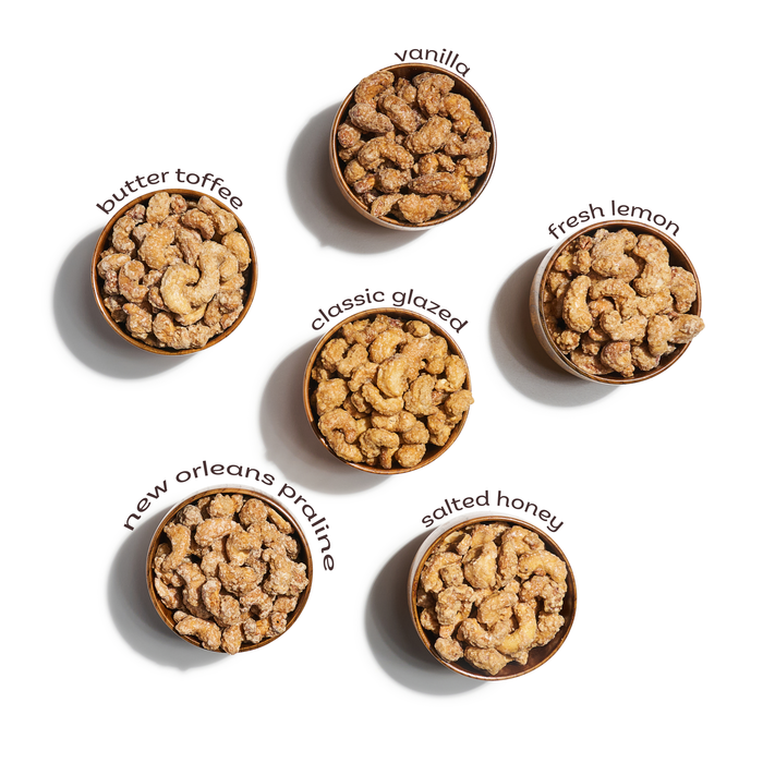 Glazed Assortment - 6 Tube Sampler Gift Box