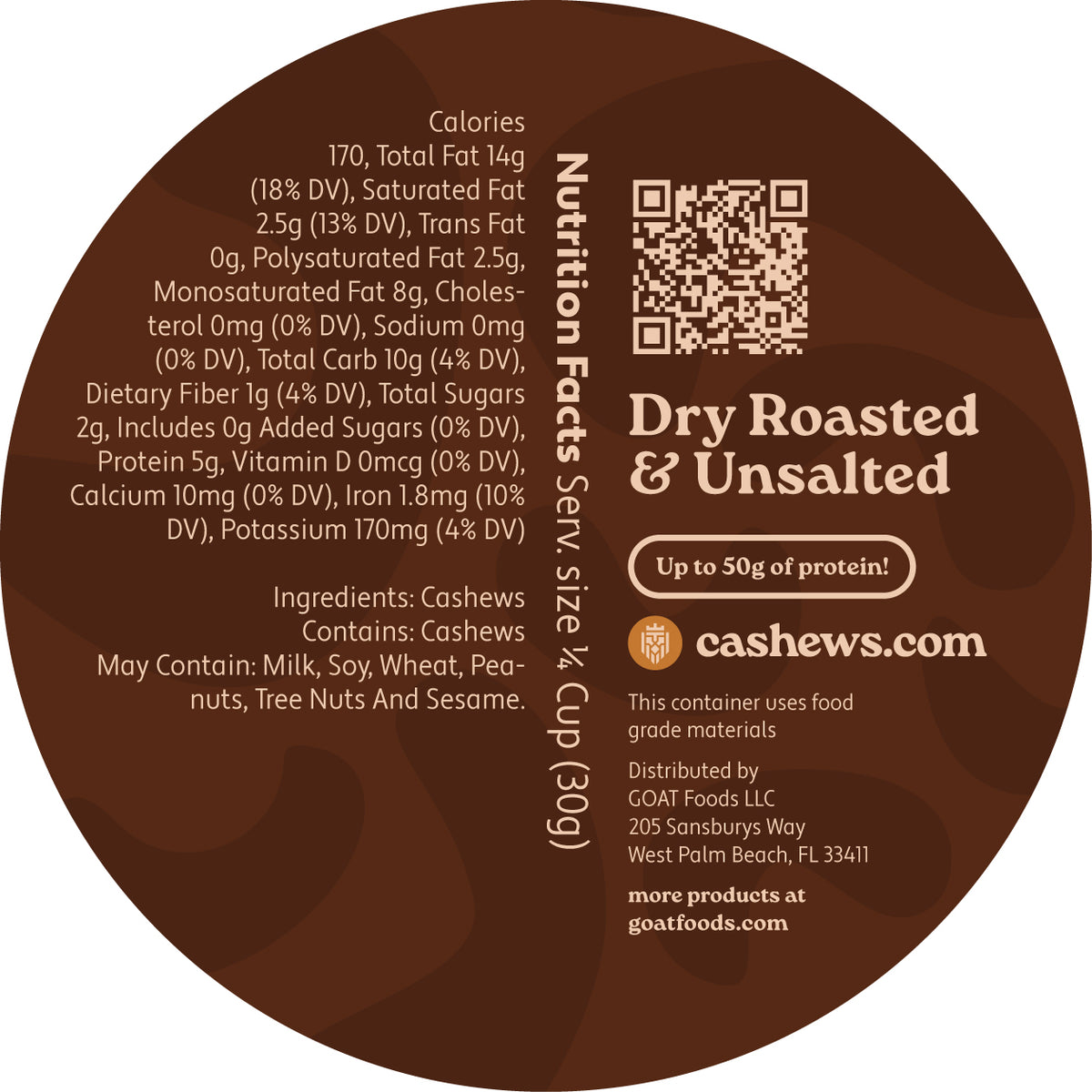 Dry Roasted & Unsalted