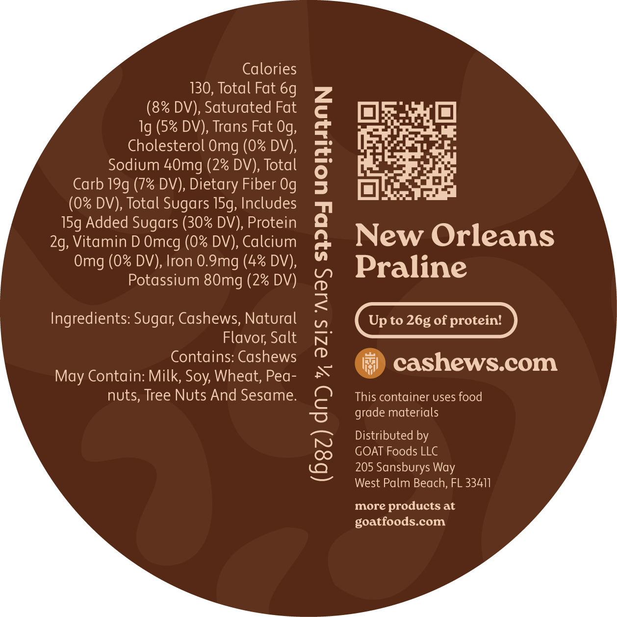 New Orleans Praline – Cashews.com