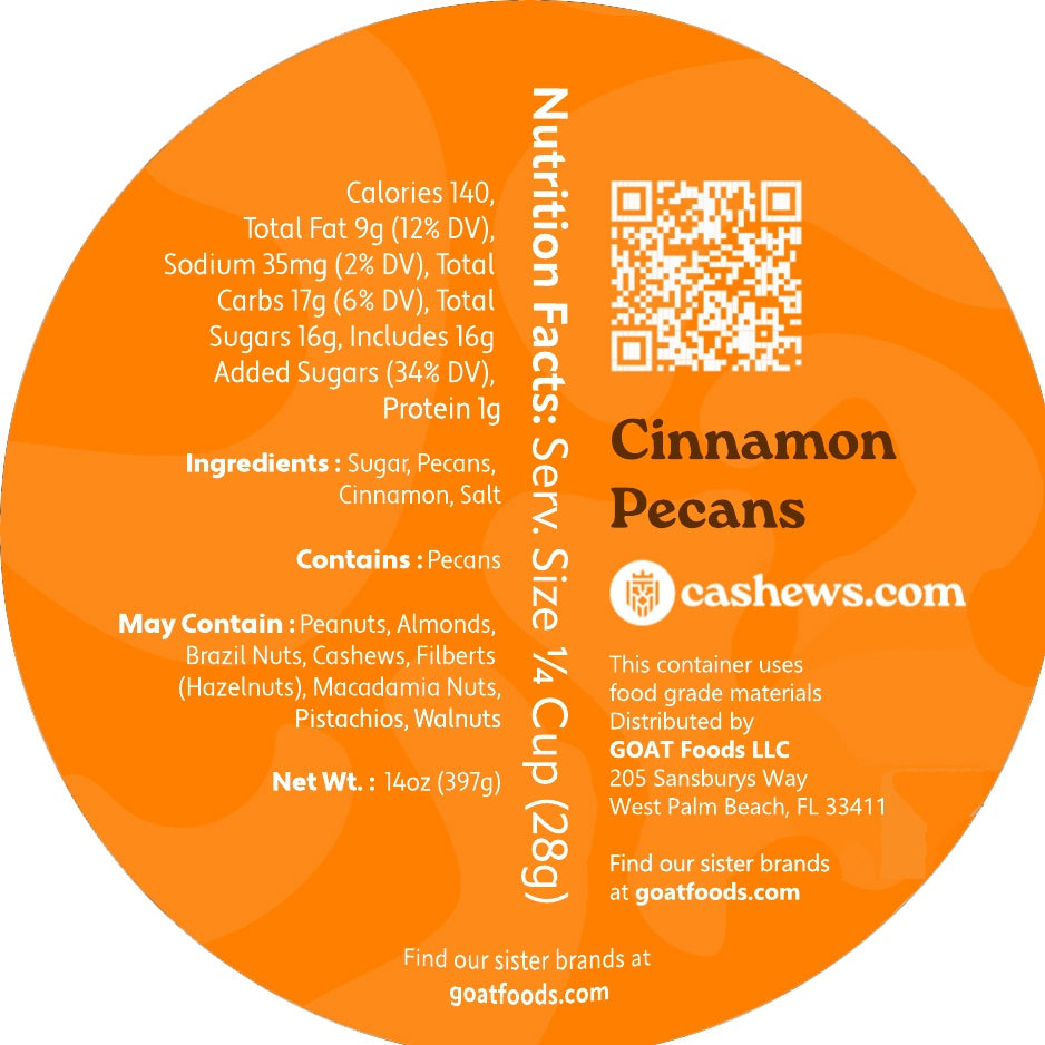 Cinnamon Pecans