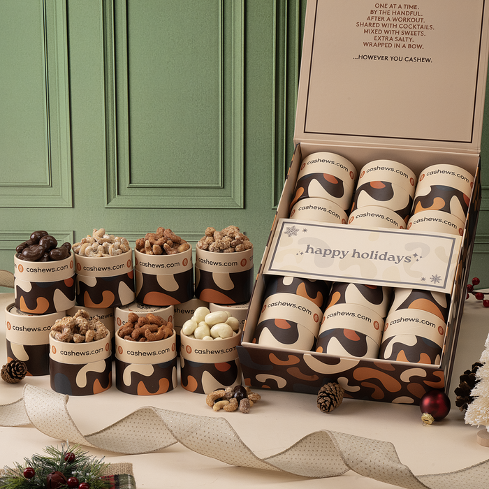 Nutty Holiday - 12 Tube Sampler Gift Box