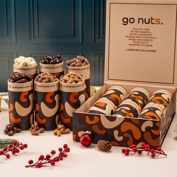 Holiday Assortment - 6 Tube Gift Box