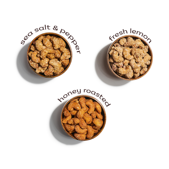 Go Nuts Assortment - 3 Tube Gift Box