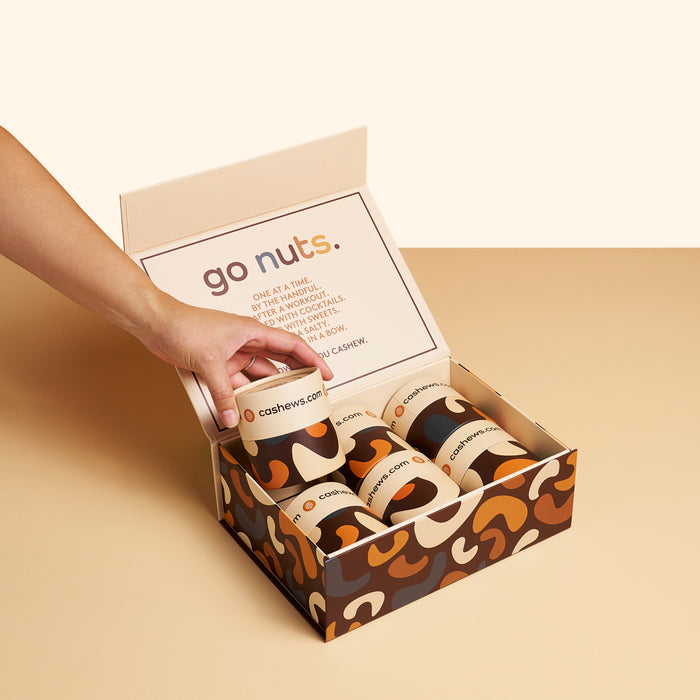 Glazed Assortment - 6 Tube Sampler Gift Box