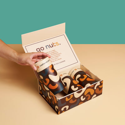 Go Nuts Assortment - 3 Tube Gift Box