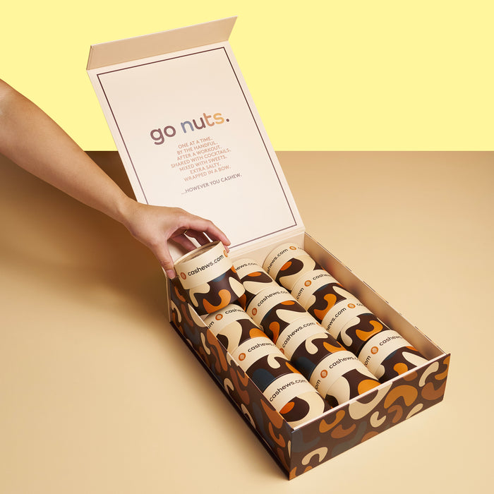 Honey Roasted Assortment - 12 Tube Sampler Gift Box