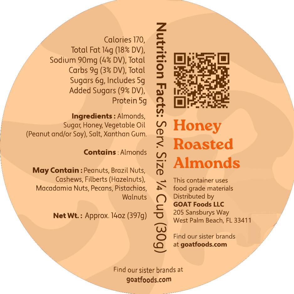Honey Roasted Almonds