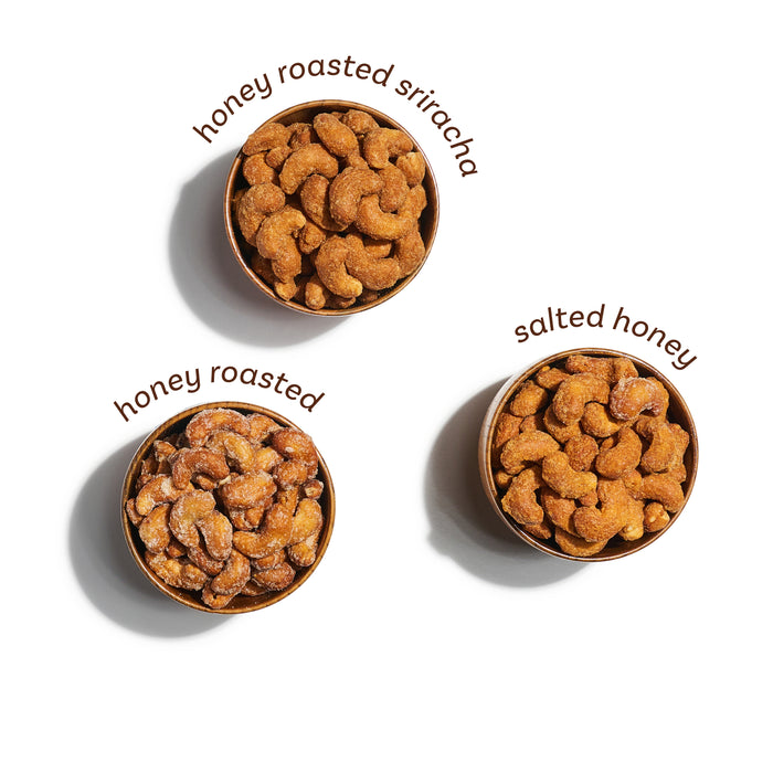 Honey Roasted Assortment - 3 Tube Gift Box
