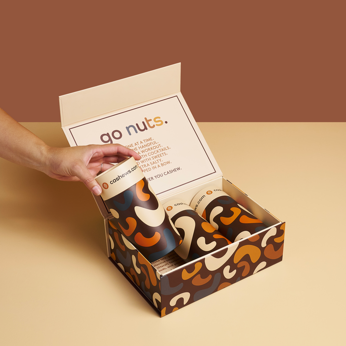 NYC Street Nuts - 3 Tube Gift Box