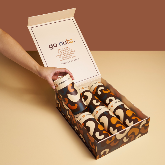 NYC Street Nuts - 6 Tube Gift Box