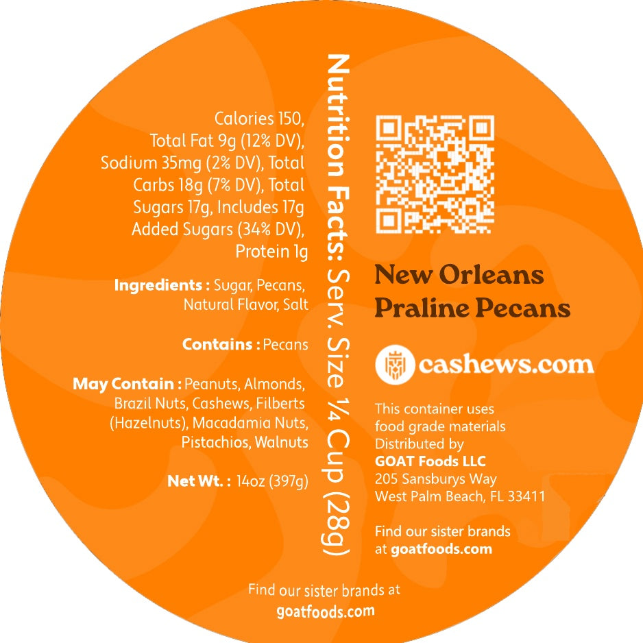 New Orleans Praline Pecans