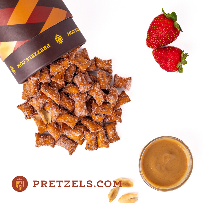 Strawberry Jelly & Peanut Butter Pretzel Bites