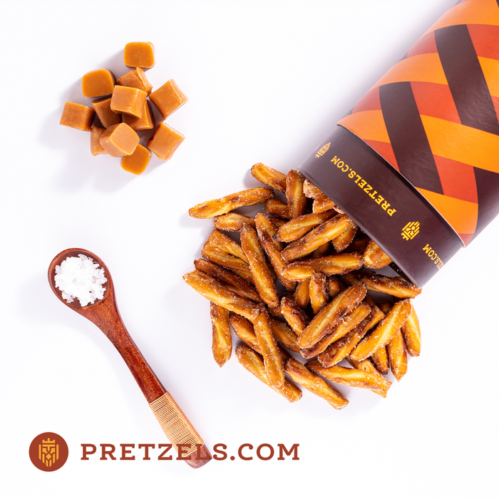 Sea Salt Caramel Pretzels