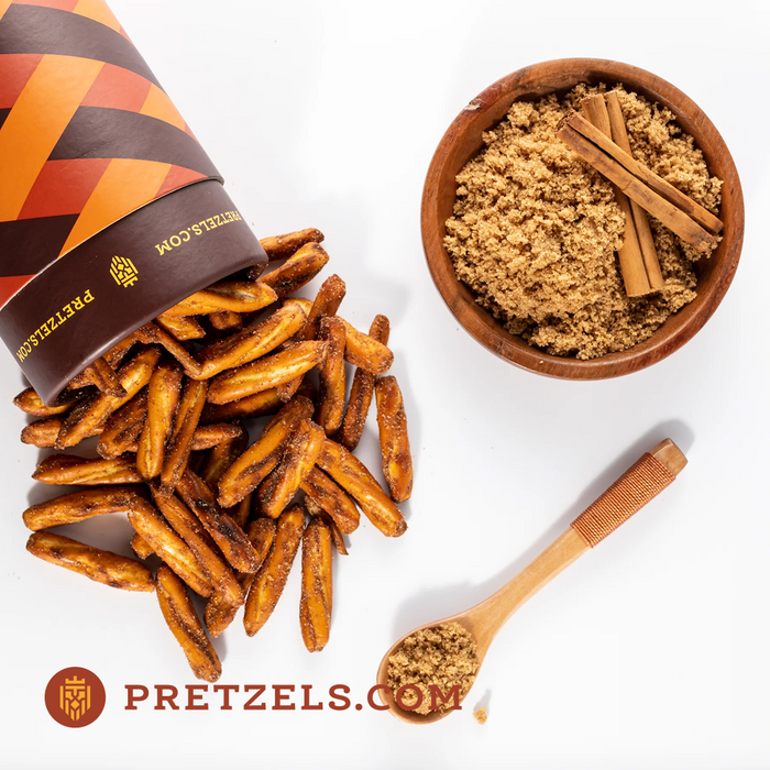 Buttered Cinnamon Sugar Pretzels