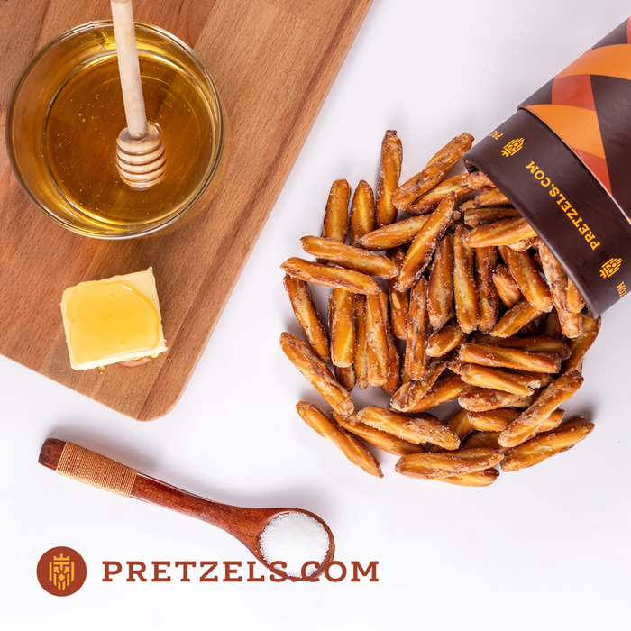 Salted Honey Butter Pretzels