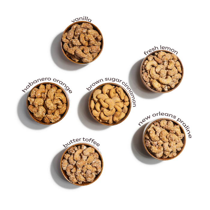 Sweet Heat Assortment - 6 Tube Sampler Gift Box