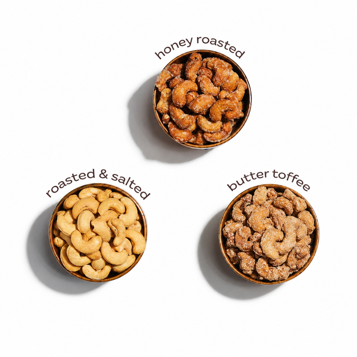 Cashews Best Sellers Assortment - 3 Tube Gift Box