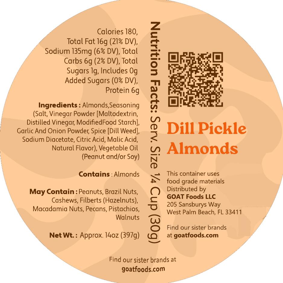 Dill Pickle Almonds