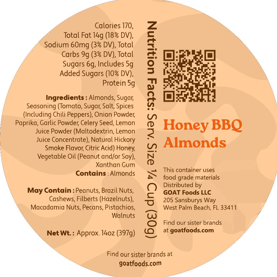 Honey BBQ Almonds