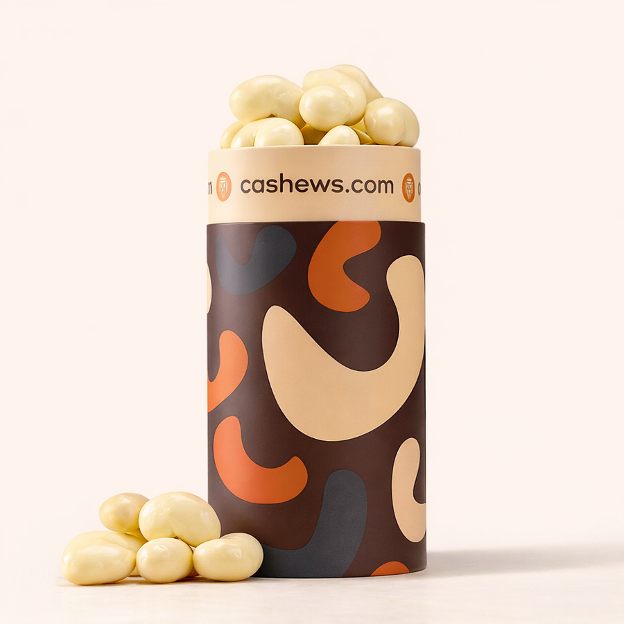 White Chocolate Toffee Cashews